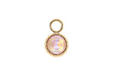 London big 10.5mm charm - gold