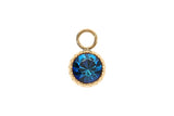 London big 10.5mm charm - gold