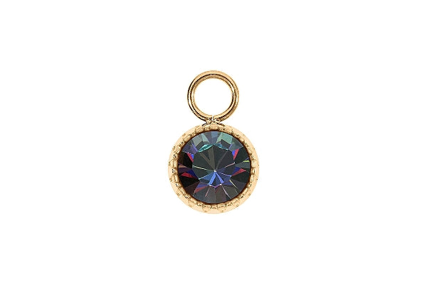 London big 10.5mm charm - gold