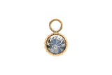 London big 10.5mm charm - gold