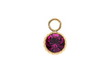London big 10.5mm charm - gold