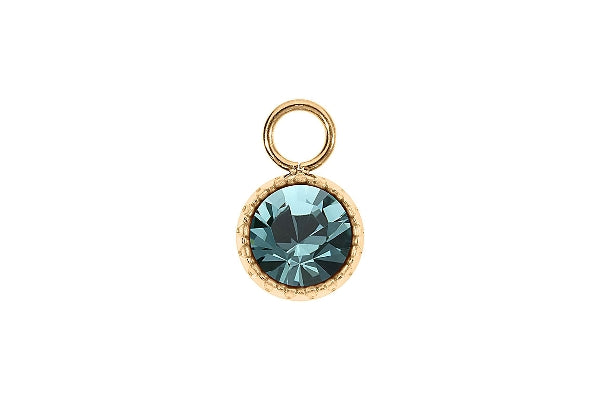 London big 10.5mm charm - gold