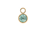 London big 10.5mm charm - gold