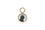 London big 10.5mm charm - gold