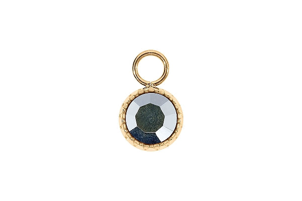 London big 10.5mm charm - gold