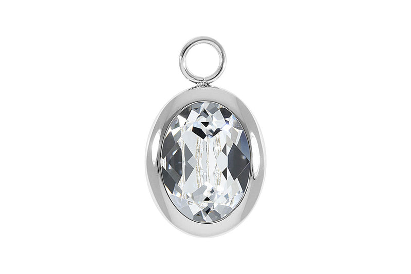 Tivola 0.55 x 0.7 charm - Silver