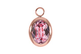Tivola 0.55 x 0.7 charm - Rose Gold