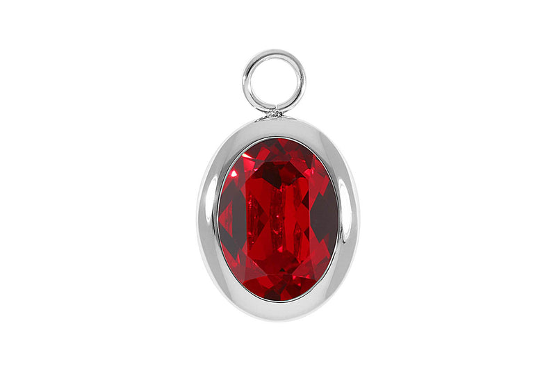 Tivola 0.55 x 0.7 charm - Silver