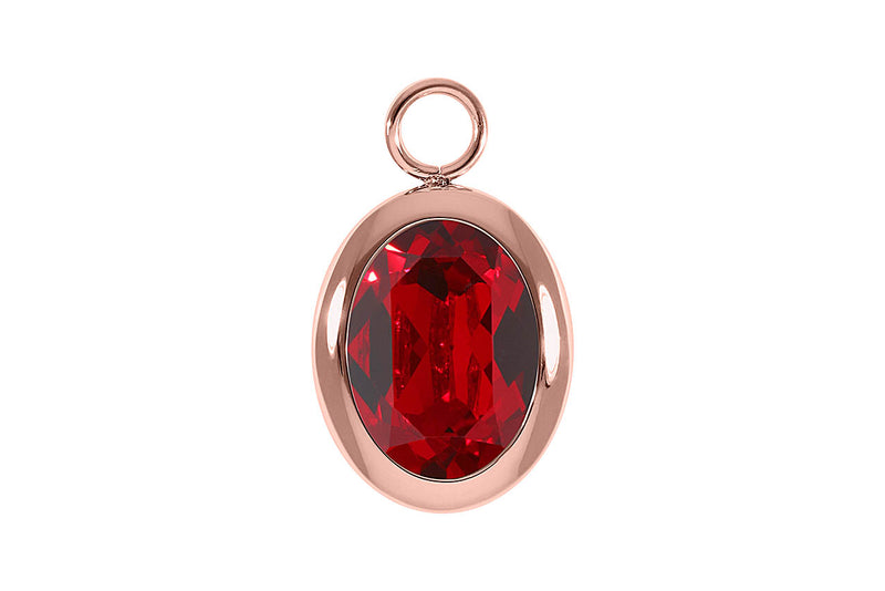 Tivola 0.55 x 0.7 charm - Rose Gold