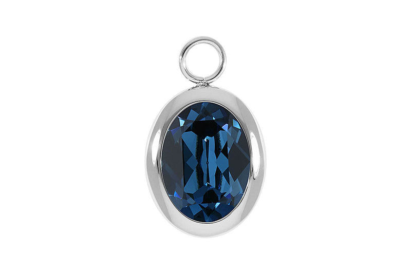 Tivola 0.55 x 0.7 charm - Silver