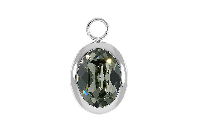 Tivola 0.55 x 0.7 charm - Silver