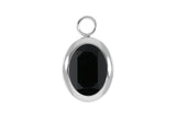 Tivola 0.55 x 0.7 charm - Silver