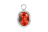 Tivola 0.55 x 0.7 charm - Silver