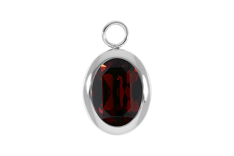 Tivola 0.55 x 0.7 charm - Silver