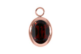 Tivola 0.55 x 0.7 charm - Rose Gold