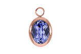 Tivola 0.55 x 0.7 charm - Rose Gold