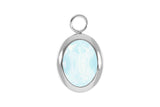 Tivola 0.55 x 0.7 charm - Silver