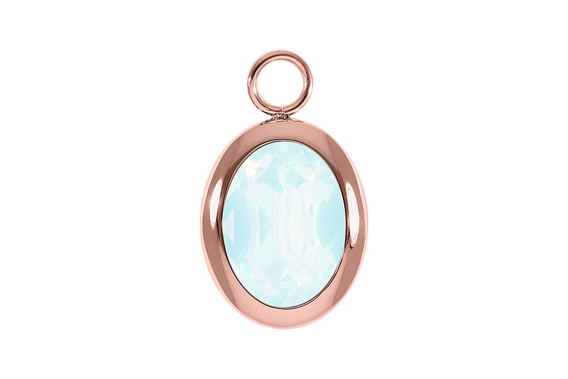 Tivola 0.55 x 0.7 charm - Rose Gold