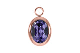 Tivola 0.55 x 0.7 charm - Rose Gold