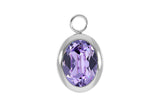Tivola 0.55 x 0.7 charm - Silver