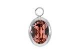 Tivola 0.55 x 0.7 charm - Silver