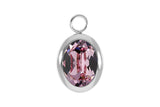 Tivola 0.55 x 0.7 charm - Silver