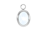 Tivola 0.55 x 0.7 charm - Silver