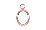 Tivola 0.55 x 0.7 charm - Rose Gold