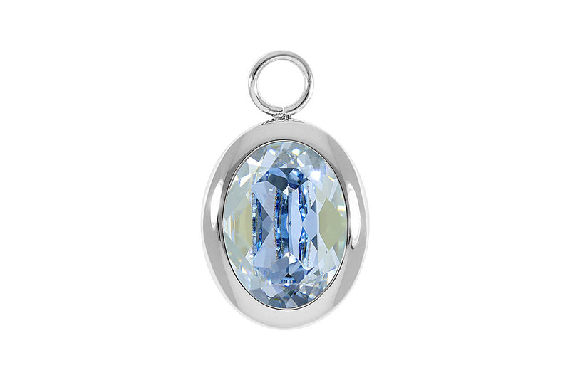 Tivola 0.55 x 0.7 charm - Silver