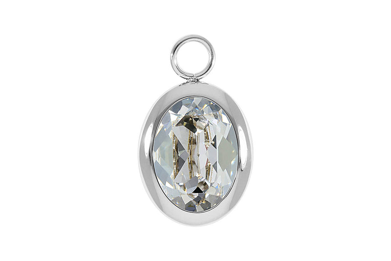 Tivola 0.55 x 0.7 charm - Silver