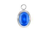 Tivola 0.55 x 0.7 charm - Silver