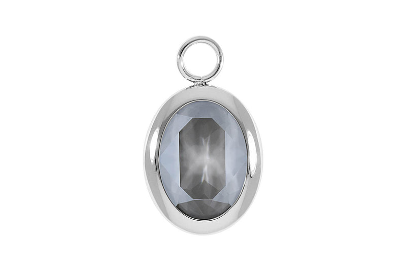 Tivola 0.55 x 0.7 charm - Silver