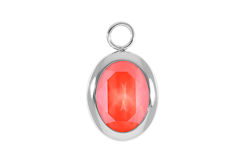 Tivola 0.55 x 0.7 charm - Silver