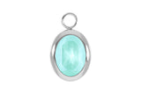 Tivola 0.55 x 0.7 charm - Silver