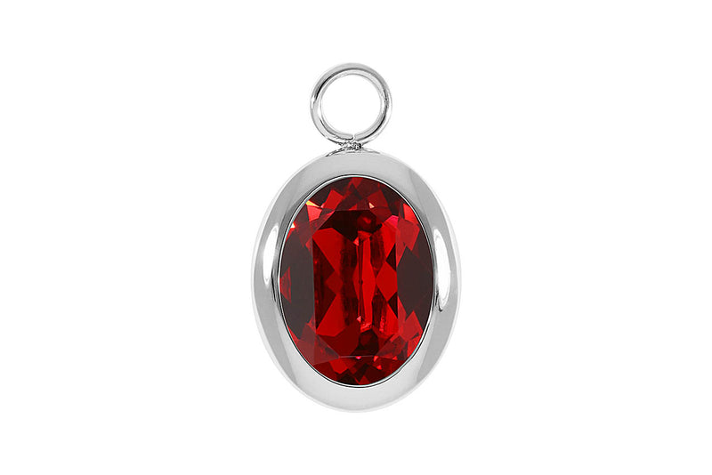Tivola 0.55 x 0.7 charm - Silver