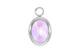 Tivola 0.55 x 0.7 charm - Silver