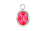 Tivola 0.55 x 0.7 charm - Silver