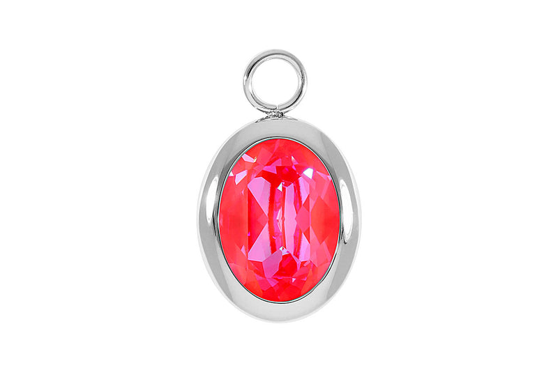 Tivola 0.55 x 0.7 charm - Silver