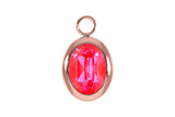 Tivola 0.55 x 0.7 charm - Rose Gold