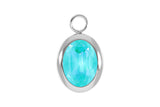 Tivola 0.55 x 0.7 charm - Silver