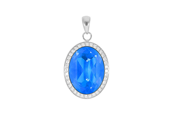 Tivola big Deluxe Pendant - Silver