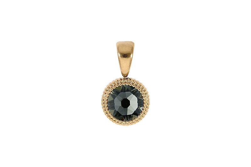Fabero flat Pendant 10mm - Gold