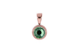 Fabero flat Pendant 10mm - Rose Gold