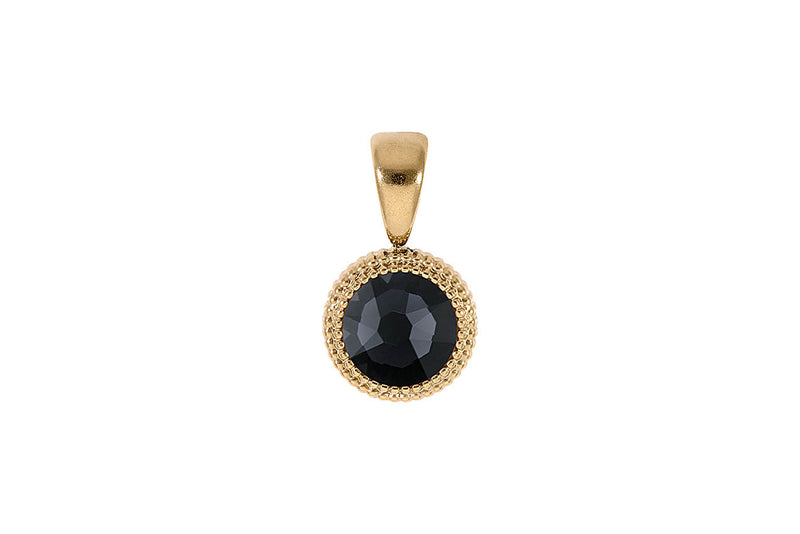 Fabero flat Pendant 10mm - Gold