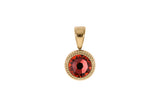 Fabero flat Pendant 10mm - Gold