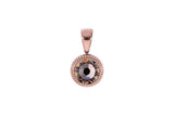 Fabero flat Pendant 10mm - Rose Gold