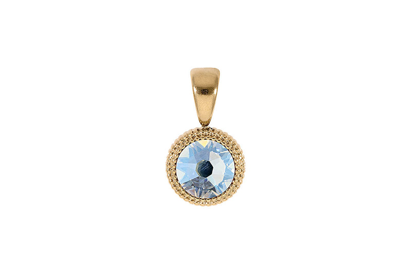 Fabero flat Pendant 10mm - Gold