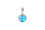 Fabero flat Pendant 10mm - Gold