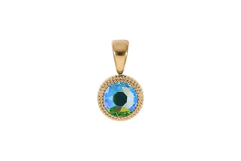 Fabero flat Pendant 10mm - Gold