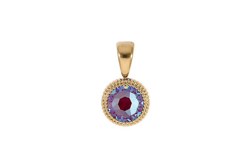 Fabero flat Pendant 10mm - Gold